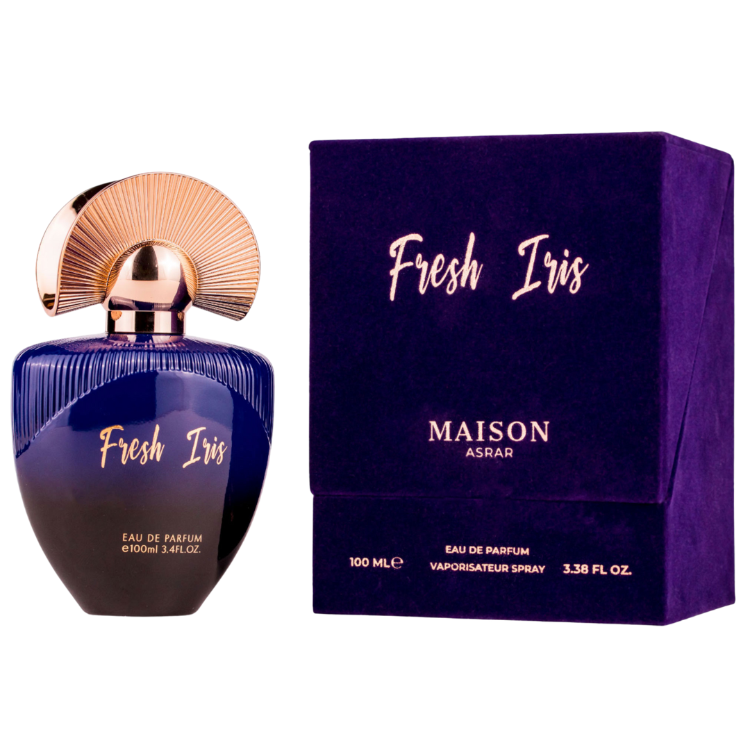 FRESH IRIS- MAISON ASRAR- EAU DE PARFUM 100ML - ArabianAuras
