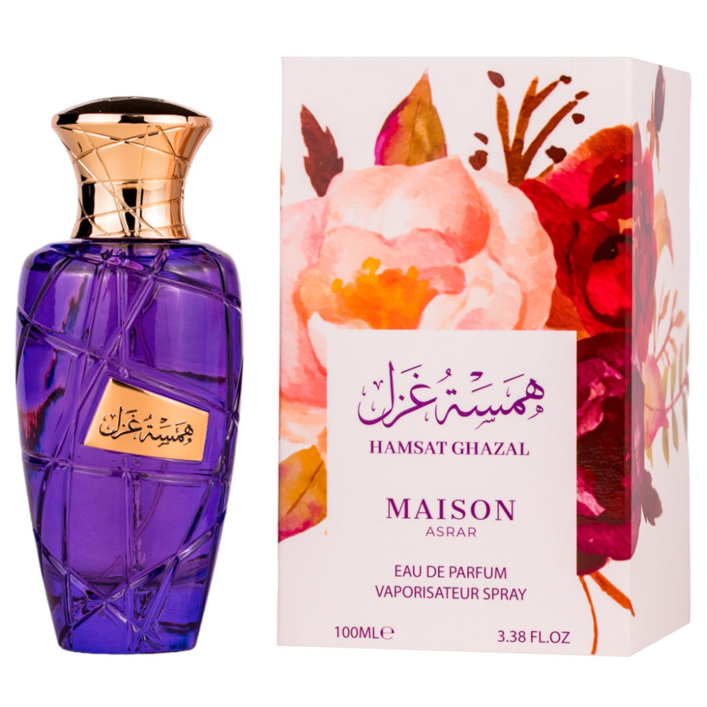 HAMSAT GHAZAL- MAISON ASRAR - EAU DE PARFUM 100 ML - ArabianAuras