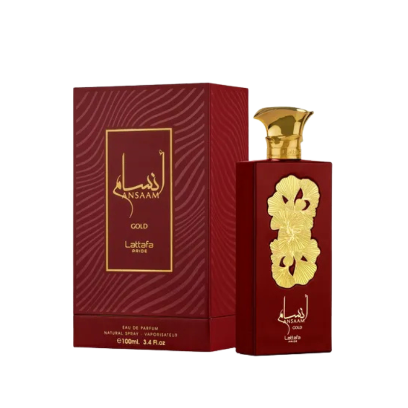 ANSAAM GOLD - LATTAFA | Eau de Parfum Dulce y Floral 100ml