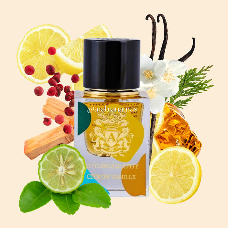CITRON VANILLE- AUTOBIOGRAPHY PARIS CORNER- EAU DE PARFUM 65ML