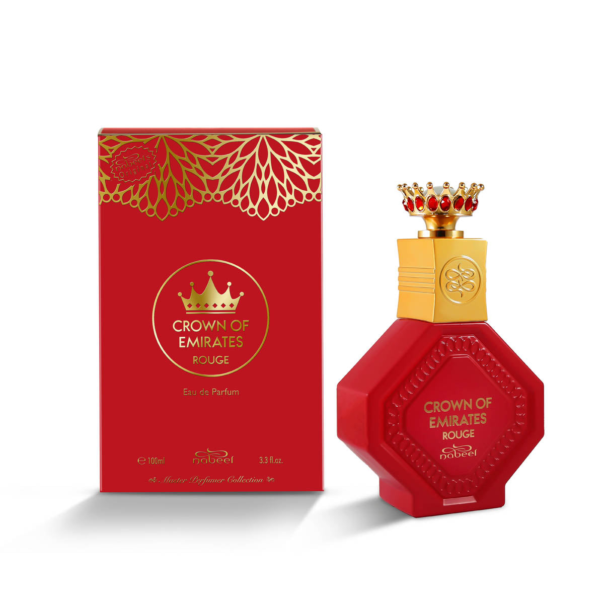 CROWN OF EMIRATES ROUGE- NABEEL- EAU DE PARFUM 100ML - ArabianAuras
