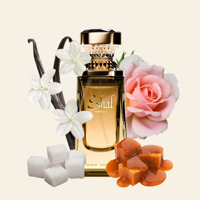 ESHAL VANILLA - MUESTRA 2ML | Eau de Parfum Gourmand Floral