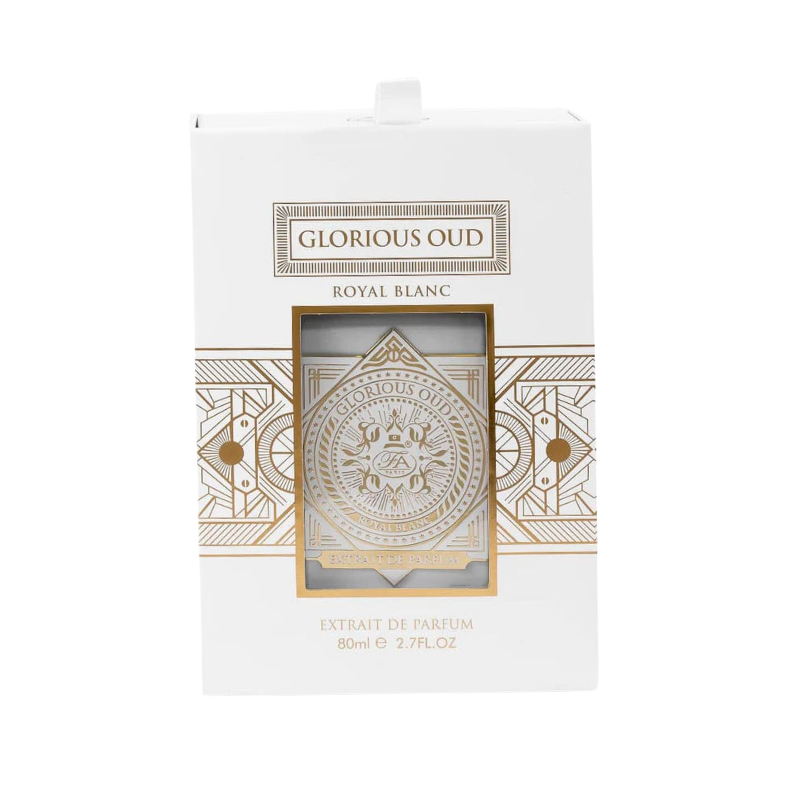 GLORIOUS OUD ROYAL BLANC - FRAGANCE WORLD | Extrait De Parfum Unisex 80ml