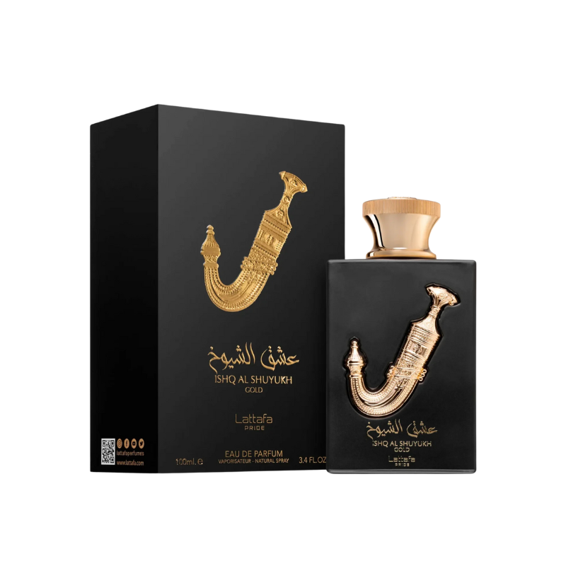 ISHQ AL SHUYUKH GOLD - LATTAFA | Eau de Parfum Ambarado y Dulce 100ml