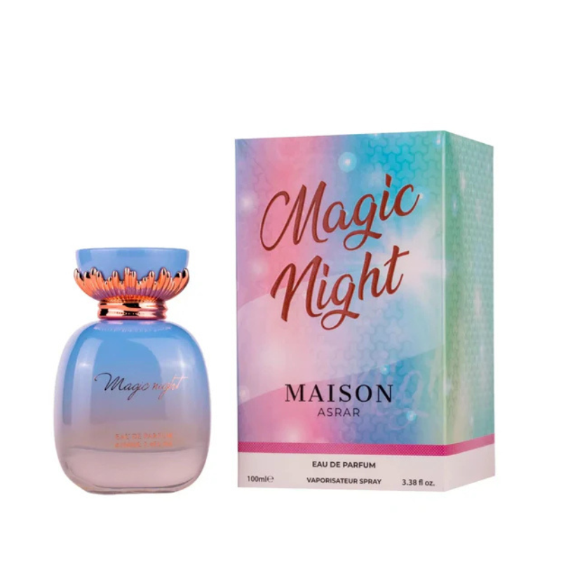 MAGIC NIGHT - MAISON ASRAR | Eau de Parfum Floral y Ambarado 100ml