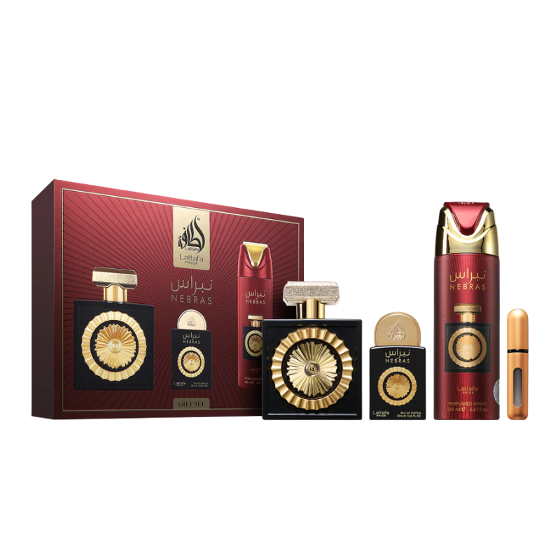 GIFSET NEBRAS - LATTAFA PRIDE | Unisex Oriental Vainilla Eau de Parfum