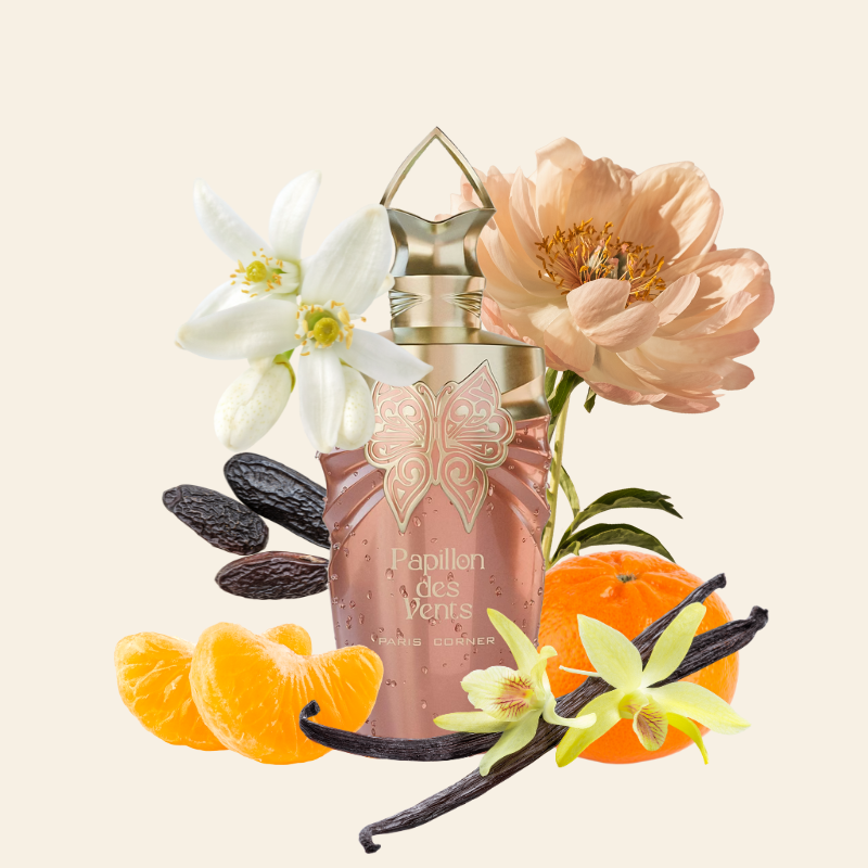 PAPILLON DES VENTS - PARIS CORNER| Eau de Parfum Floral y Avainillado 100ml