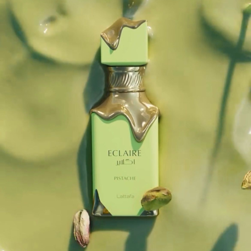 ECLAIRE PISTACHE - LATTAFA | Eau de Parfum Unisex Gourmand y Cremoso 100ml
