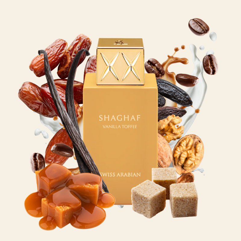 SHAGHAF VANILLA TOFFEE - SWISS ARABIAN | Eau De Parfum Gourmand 75ml