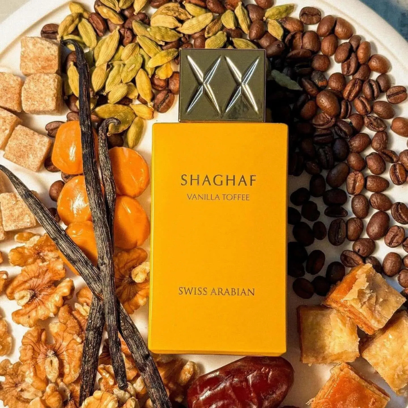 SHAGHAF VANILLA TOFFEE - SWISS ARABIAN | Eau De Parfum Gourmand 75ml