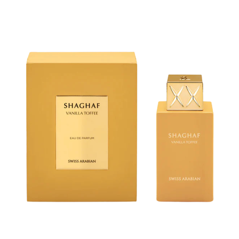 SHAGHAF VANILLA TOFFEE - SWISS ARABIAN | Eau De Parfum Gourmand 75ml