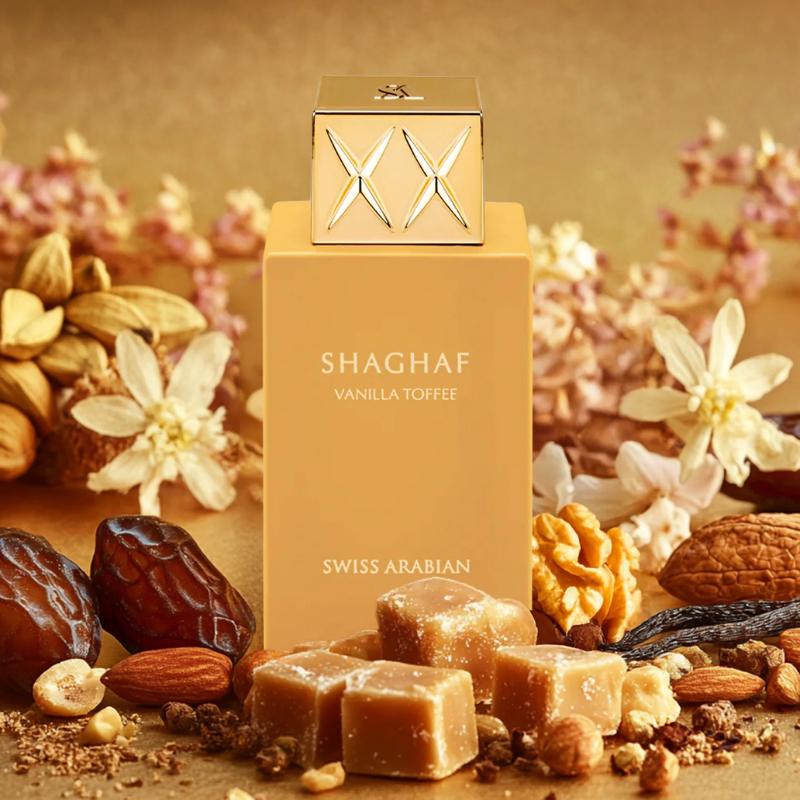 SHAGHAF VANILLA TOFFEE - SWISS ARABIAN | Eau De Parfum Gourmand 75ml