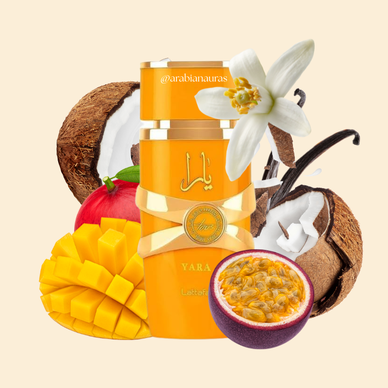 YARA TOUS - LATTAFA | Eau De Parfum Floral y Frutal 100ml