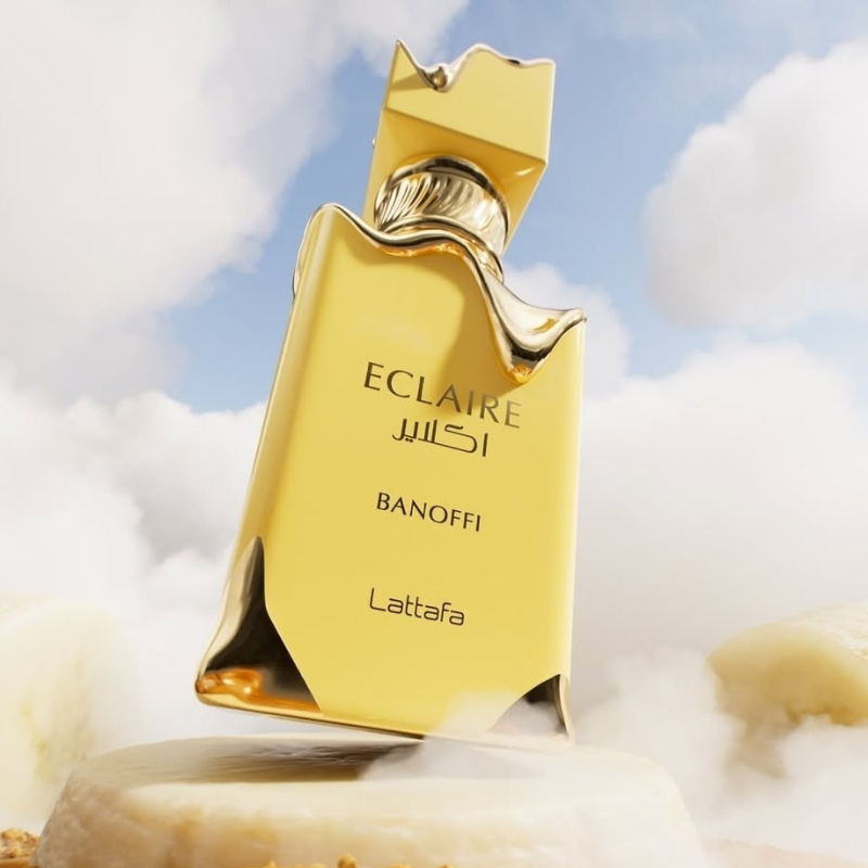 ECLAIRE BANOFFI - LATTAFA | Eau de Parfum Unisex Gourmand y Cremoso 100ml