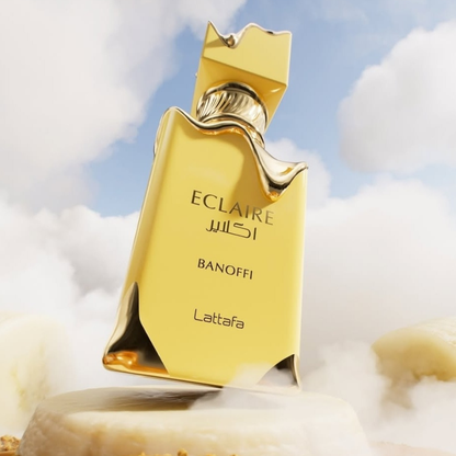 ECLAIRE BANOFFI - LATTAFA | Eau de Parfum Unisex Gourmand y Cremoso 100ml