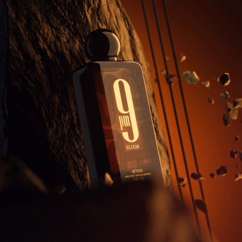9PM ELIXIR - AFNAN | Unissexo Oriental e Especiado Extrait De Parfum 100ml