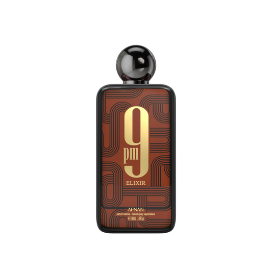 9PM ELIXIR - AFNAN | Unisex Oriental y Especiado Extrait De Parfum 100ml