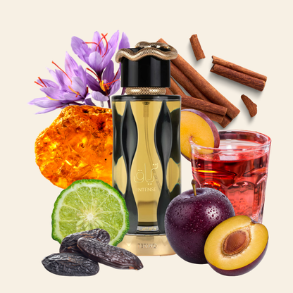 TERIAQ INTENSE - LATTAFA | Eau de Parfum Unisexe Ambre Épicé 100ml