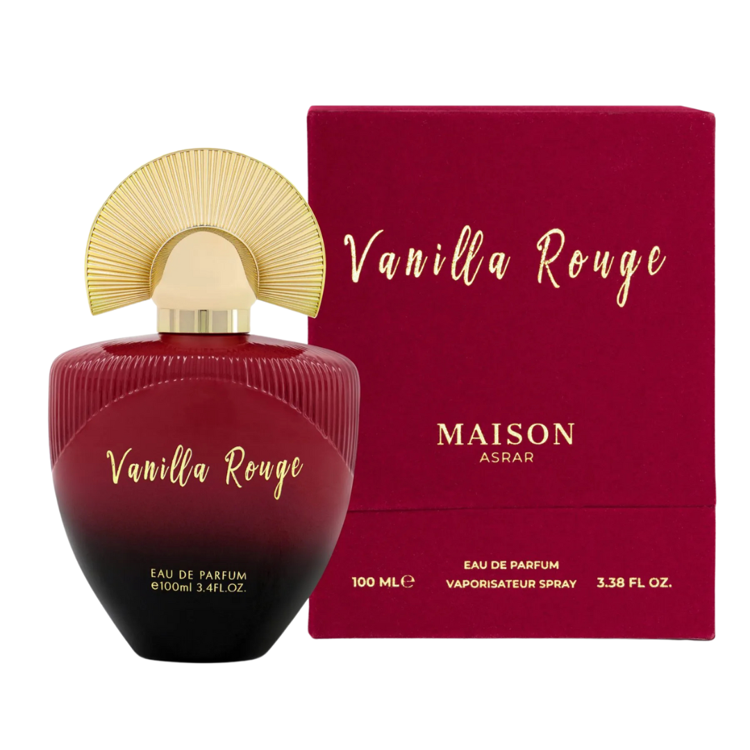 VANILLA ROUGE- MAISON ASRAR- EAU DE PARFUM 100ML - ArabianAuras