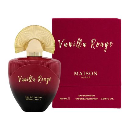 VANILLA ROUGE- MAISON ASRAR- EAU DE PARFUM 100ML - ArabianAuras