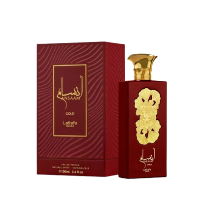 ANSAAM GOLD - LATTAFA | Eau de Parfum Dulce y Floral 100ml