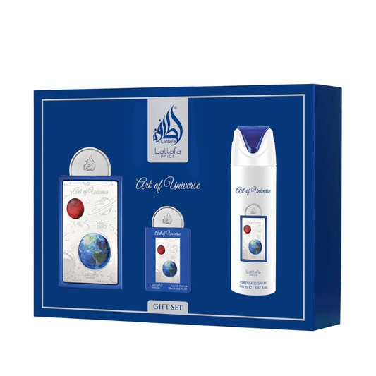 GIFSET ART OF UNIVERSE - LATTAFA PRIDE | Aromático Cítrico Eau de Parfum
