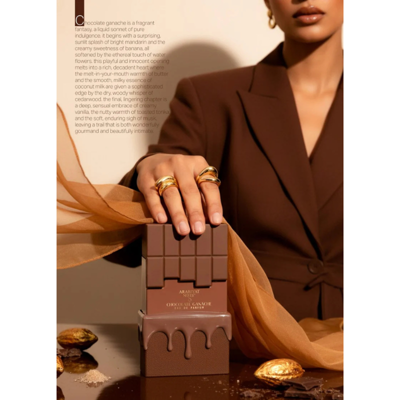 CHOCOLATE GANACHE - ARABIYAT SUGAR | Oriental Vainilla Eau de Parfum 100ml