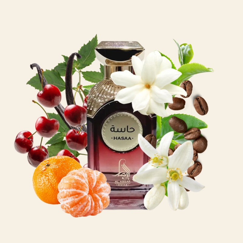 DIVINE HASAA - AL ABSAR | Eau de Parfum Floral y Gourmand 100ml Mujer