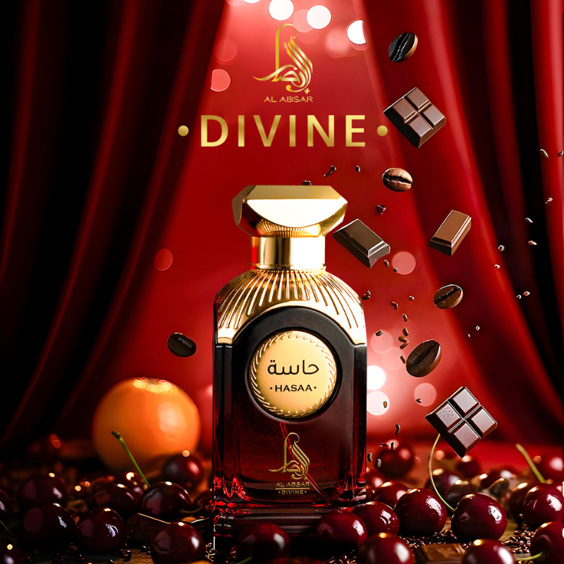 DIVINE HASAA - AL ABSAR | Eau de Parfum Floral y Gourmand 100ml Mujer