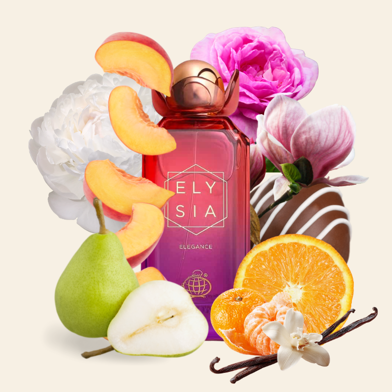 ELYSIA ÉLÉGANCE - FRAGRANCE WORLD |  Floral Frutal Gourmand Eau de Parfum 100ml