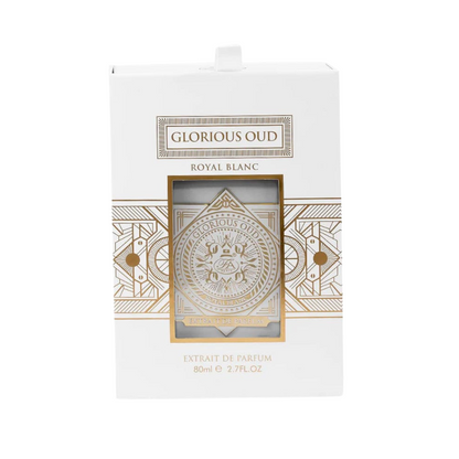 GLORIOUS OUD ROYAL BLANC - FRAGANCE WORLD | Extrait De Parfum Unisex 80ml