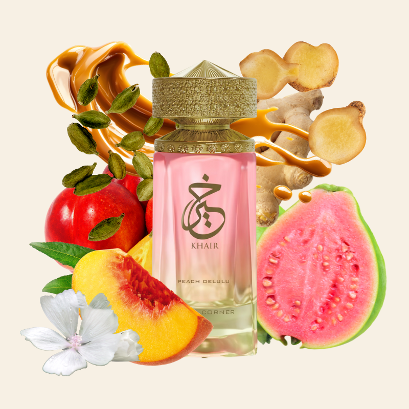 KHAIR PEACH DELULU - PARIS CORNER | Eau de Parfum Frutal y Dulce 100ml