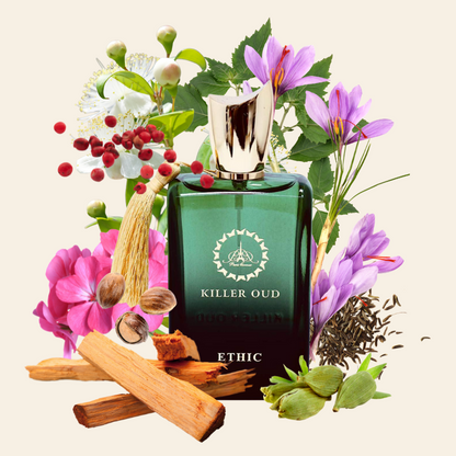 KILLER OUD ETHIC- PARIS CORNER | Eau de Parfum Amaderado y Especiado 100ml