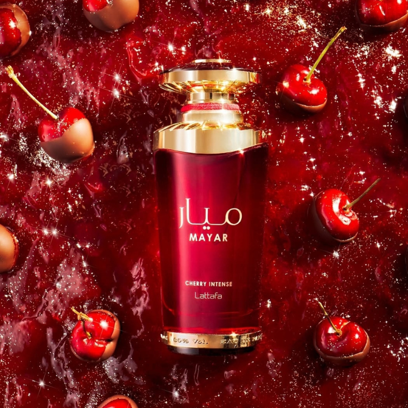 MAYAR CHERRY INTENSE - LATTAFA | Eau de Parfum Frutal y Gourmand 100ml
