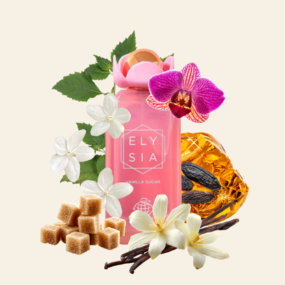 ELYSIA VANILLA SUGAR - FRAGRANCE WORLD | Feminino Oriental e Baunilhado Eau de Parfum 100ml