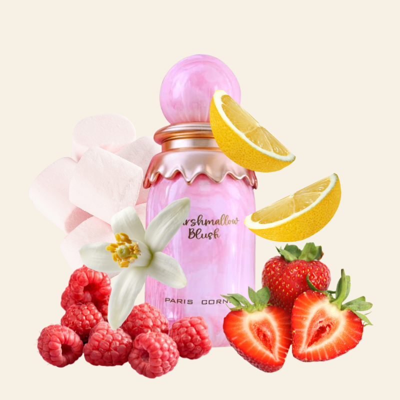marshmallow blush - paris corner | eau de parfum féminin doux et fruité 100ml