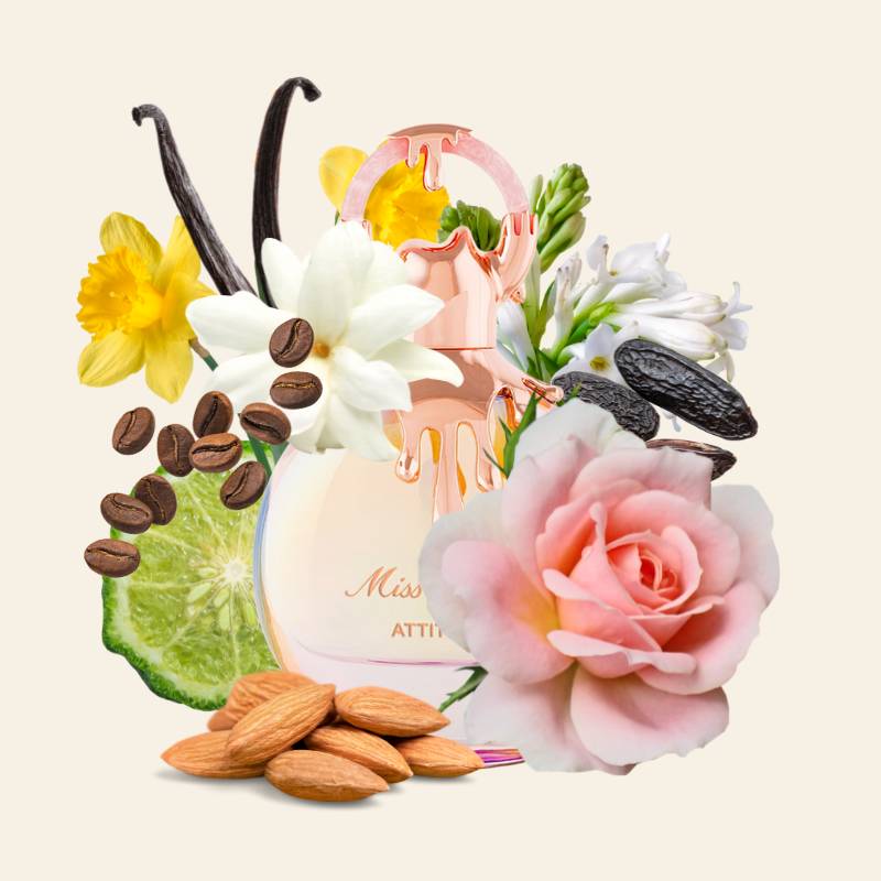 MISS ATTITUDE - MUESTRA 5ML | Eau de Parfum Femenino Floral y Ambarado