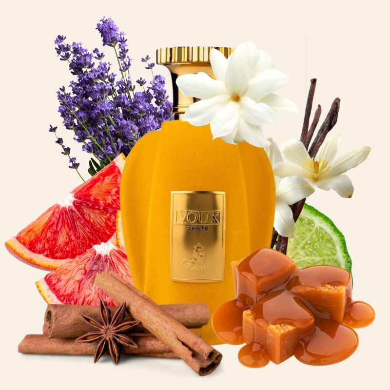 VOUX ZESTE - EMIR | eau de parfum unisexe citronnée et douce 100ml
