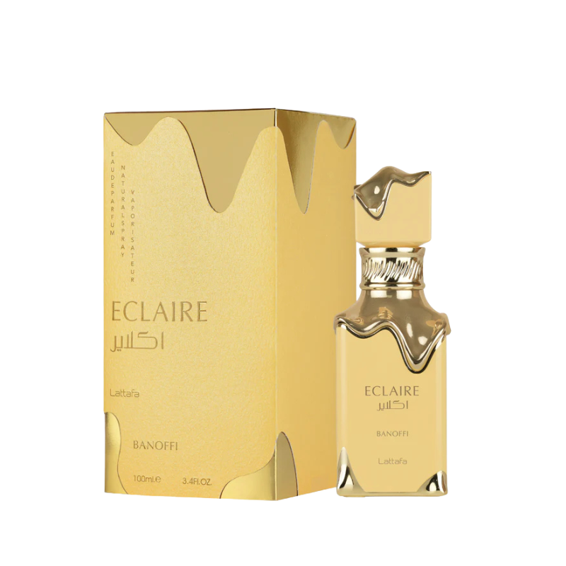 ECLAIRE BANOFFI - LATTAFA | Eau de Parfum Unisex Gourmand y Cremoso 100ml