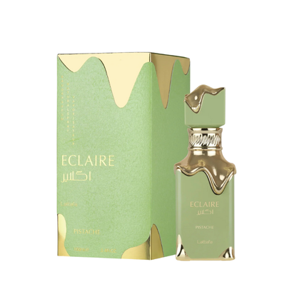 ECLAIRE PISTACHE - LATTAFA | Eau de Parfum Unisex Gourmand y Cremoso 100ml