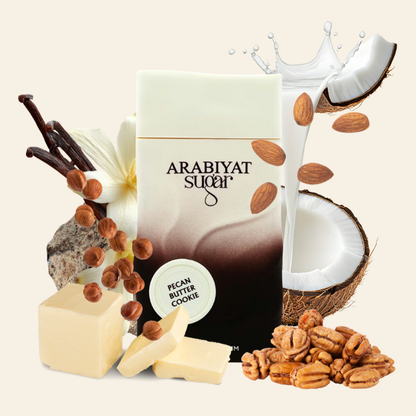 PECAN BUTTER COOKIE - ARABIYAT SUGAR | Oriental Vainilla Eau de Parfum 100ml