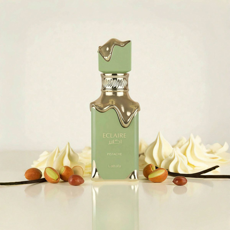 ECLAIRE PISTACHE - LATTAFA | Eau de Parfum Unisex Gourmand y Cremoso 100ml