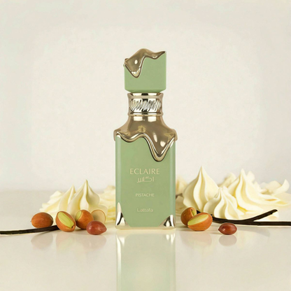 ECLAIRE PISTACHE - LATTAFA | Eau de Parfum Unisex Gourmand y Cremoso 100ml