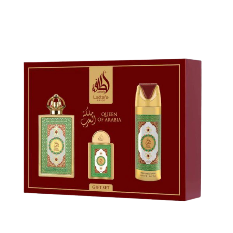 GIFSET QUEEN OF ARABIA - LATTAFA PRIDE | Oriental Floral Eau de Parfum