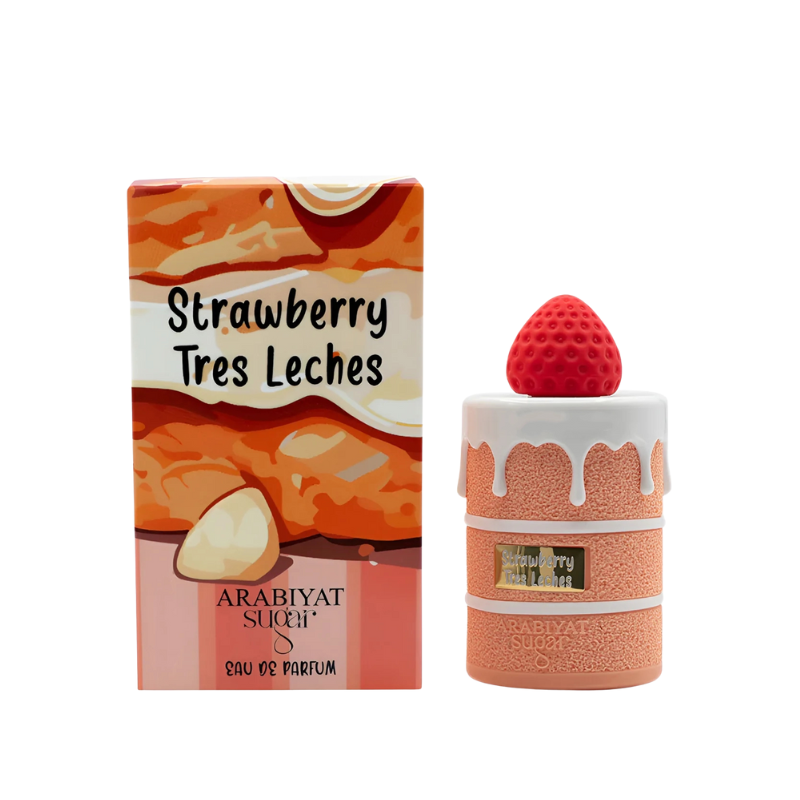 STRAWBERRY TRES LECHES - ARABIYAT SUGAR | Floral Frutal Gourmand Eau de Parfum 100ml