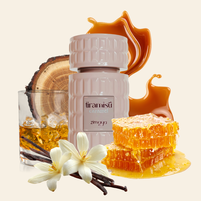 TIRAMISU CARAMEL - ZIMAYA | Unissex Oriental e Gourmand Eau de Parfum 100ml