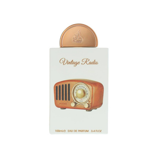 VINTAGE RADIO - LATTAFA | Eau de Parfum Amaderado y Aromático Unisex 100ml